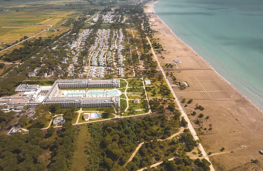 Adriatic Coastline Travelmediate Golden Sand and lush hills