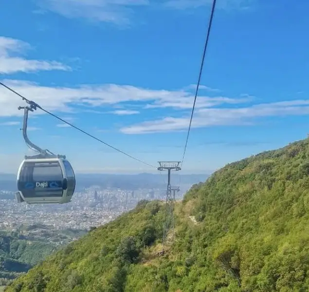 Tirana’s Dajti Mountain Travelmediate Panoramic views al the way to Adriatic Sea